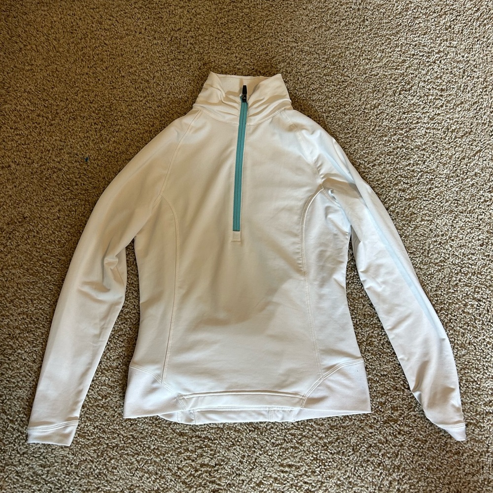 White Half-Zip Pullover By Peter Millar - image 3